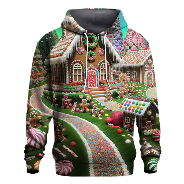 Enchanted Gingerbread Garden Hoodie