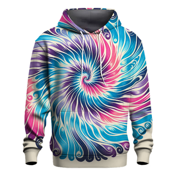 Retro Tie Dye Harmony Hoodie