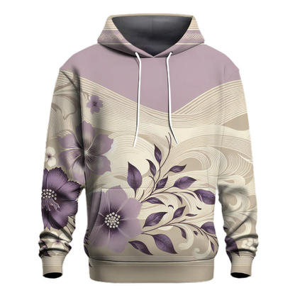 Vintage Floral Escape Hoodie Lightweight Hoodies