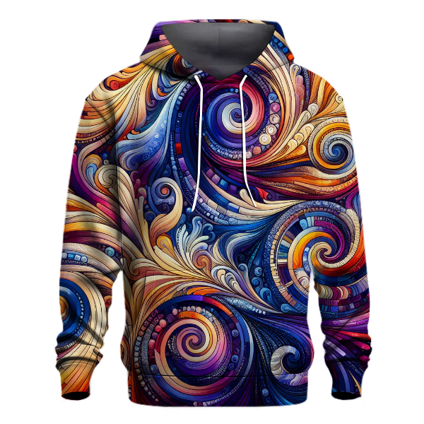 Funky Swirls Hoodie