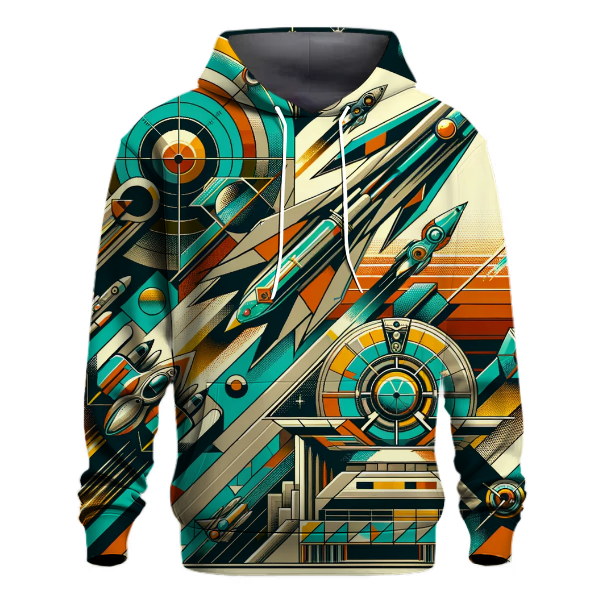 Retro Futuristic Visions Hoodie