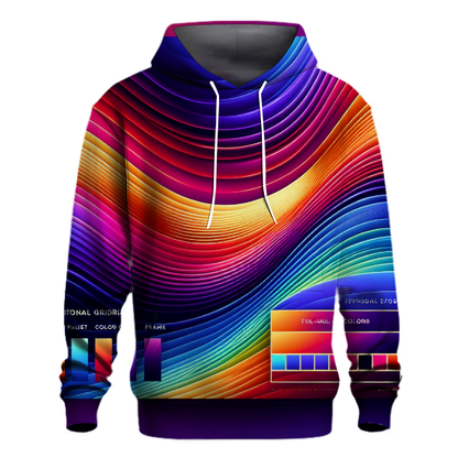 Festival Rainbow Gradient Hoodie