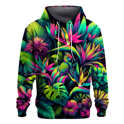 Electric Jungle Patterns Hoodie