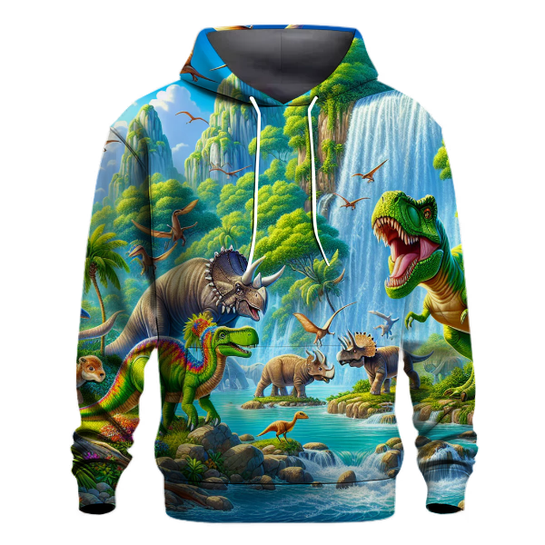 Dinosaur Jungle Expedition Hoodie