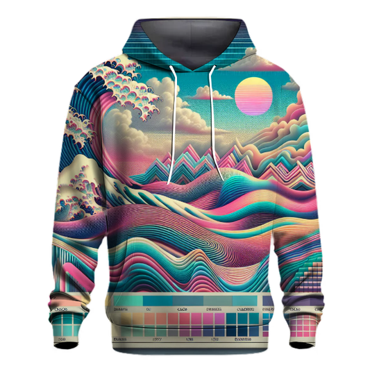 Vaporwave Vortex Hoodie