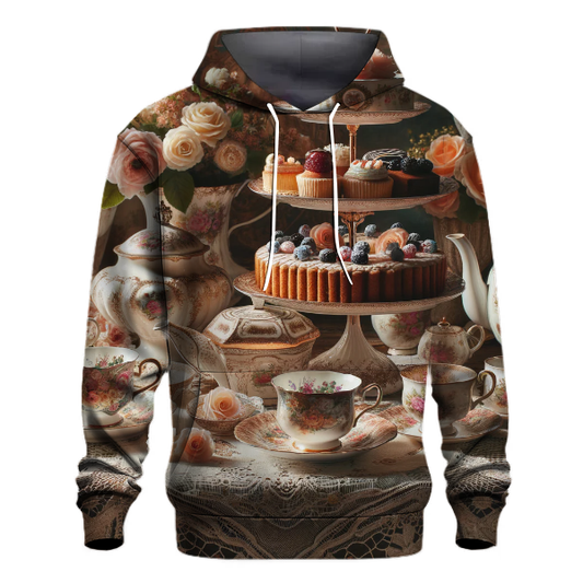 Charming Vintage Tea Party Hoodie