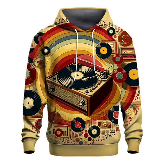 Vintage Record Player Hoodie