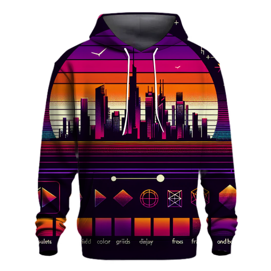 Synthwave Cityscape Hoodie