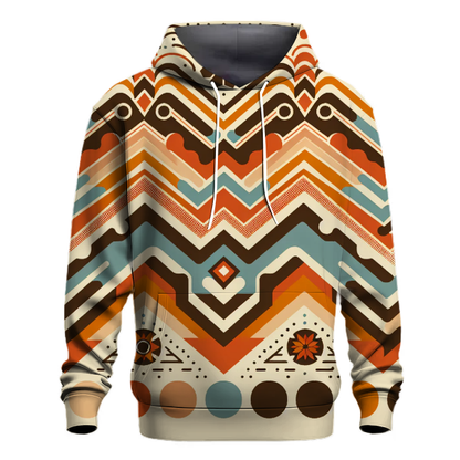 Groovy Chevron Charm Hoodie