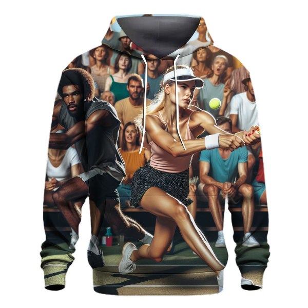 Tennis Match Day Energy Hoodie