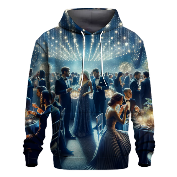 Starlit Christmas Soiree Hoodie