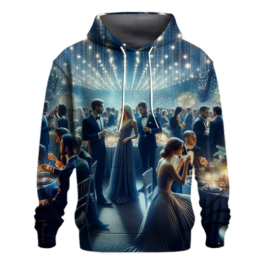 Starlit Christmas Soiree Hoodie