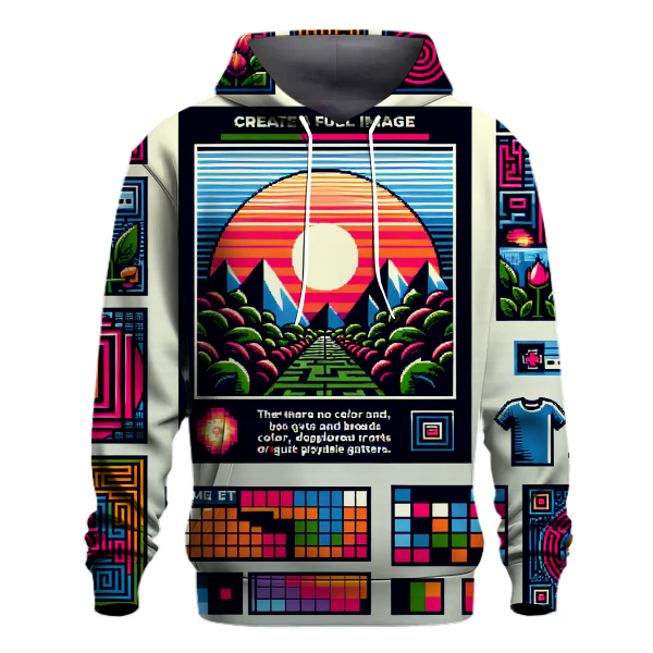 Arcade Quest Journey Hoodie Zip-up Hoodies