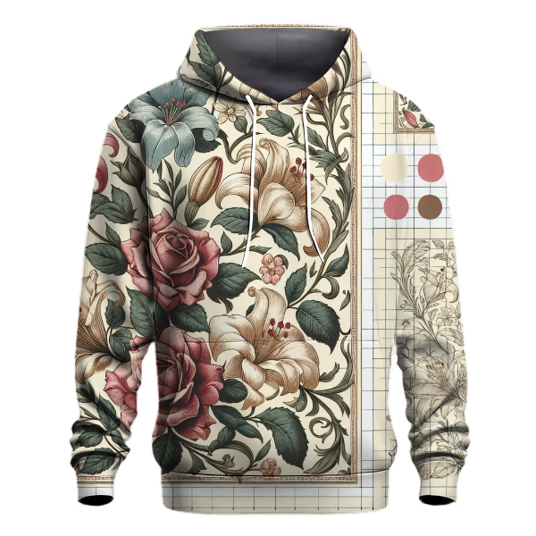 Vintage Floral Renaissance Hoodie