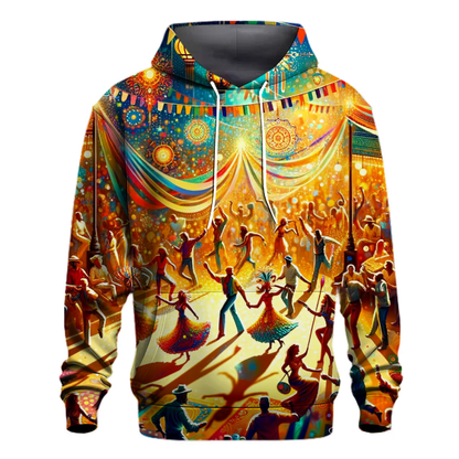 Vibrant Fiesta Celebration Hoodie