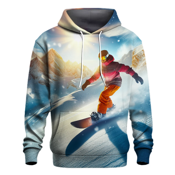 Snowboarding Slopes Hoodie