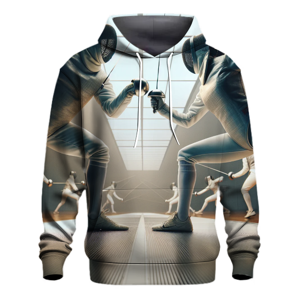 Fencing Poise Hoodie Pullover Hoodies