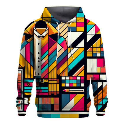 Bold Color Block Hoodie