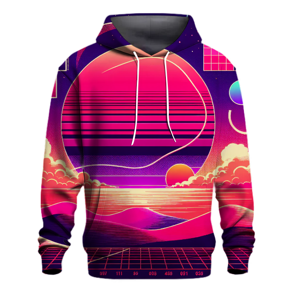 Vaporwave Sunset Hoodie