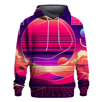 Vaporwave Sunset Hoodie