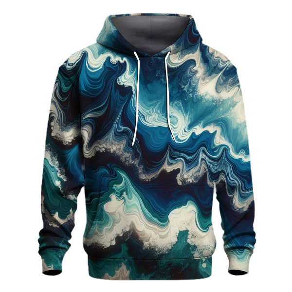 Cobalt Marine Cascade Hoodie Embroidered Hoodies