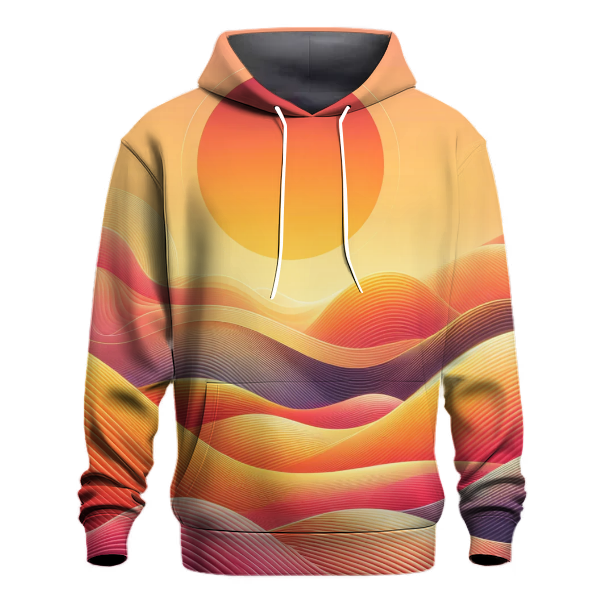 Summer Sunset Gradient Hoodie