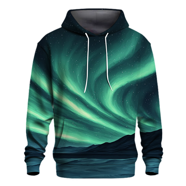 Northern Lights Over Tromsø - Tromsø Hoodie