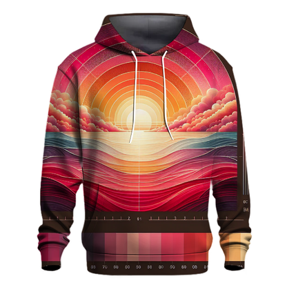 Prismatic Sunset Dreams Hoodie Hoodie Designs