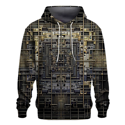 Gridline Glamour Hoodie