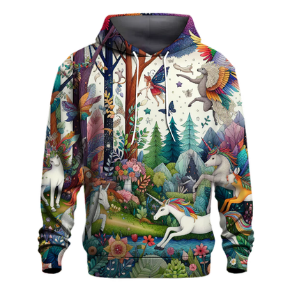 Whimsical Fantasy Forest Hoodie