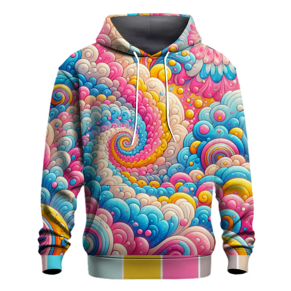 Whimsical Candy Skies Hoodie