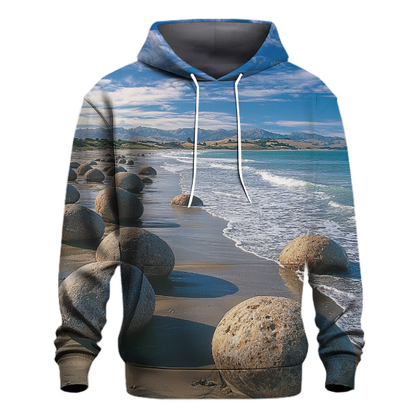 Moeraki Boulders - Otago, New Zealand Hoodie