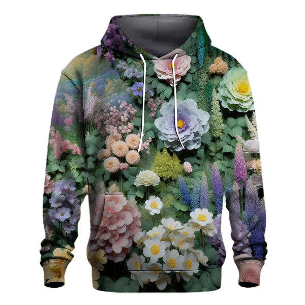 Ethereal Floral Harmony Hoodie