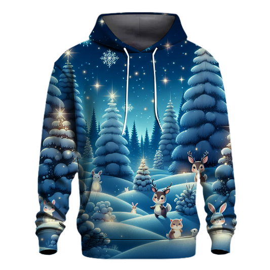 Magical Snowy Forest Hoodie