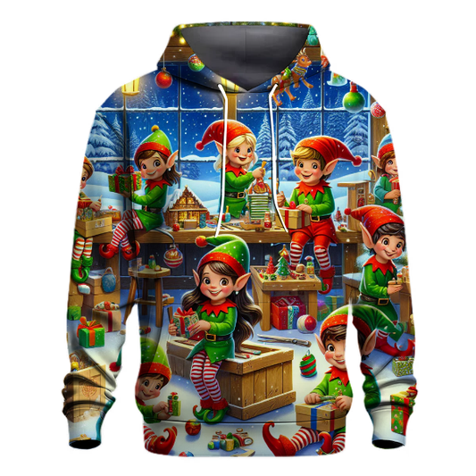 Elf Workshop Shenanigans Hoodie