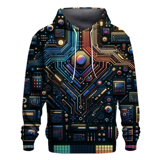 Radical Tech Patterns Hoodie