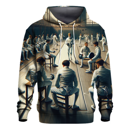 Fencing Elegance Hoodie