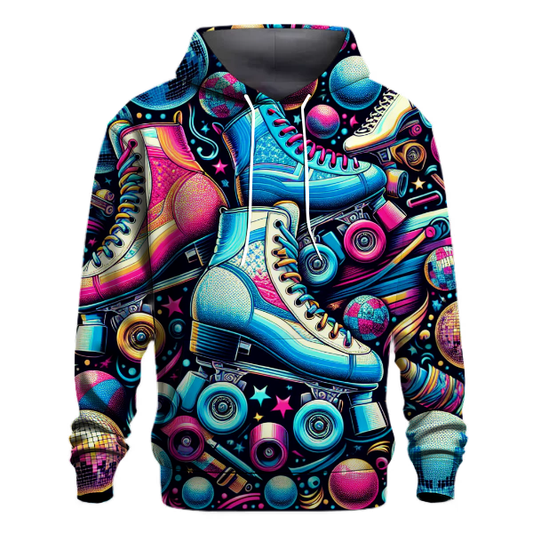 Vintage Roller Skate Culture Hoodie Lightweight Hoodies