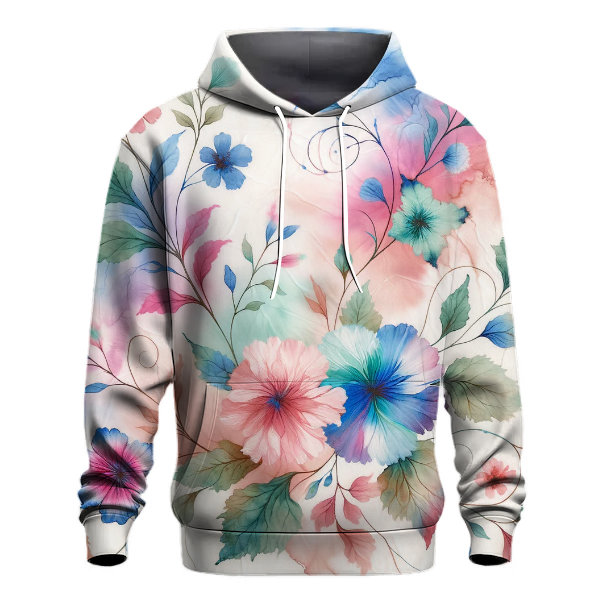 Charming Floral Breeze Hoodie