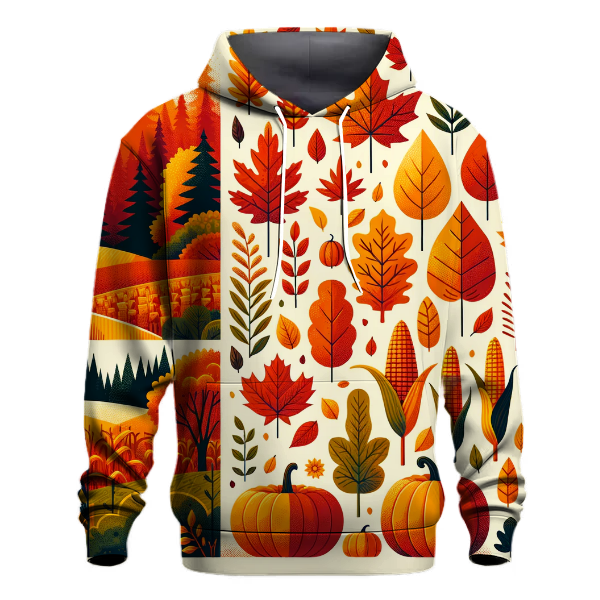 Radiant Colors of Autumn Hoodie