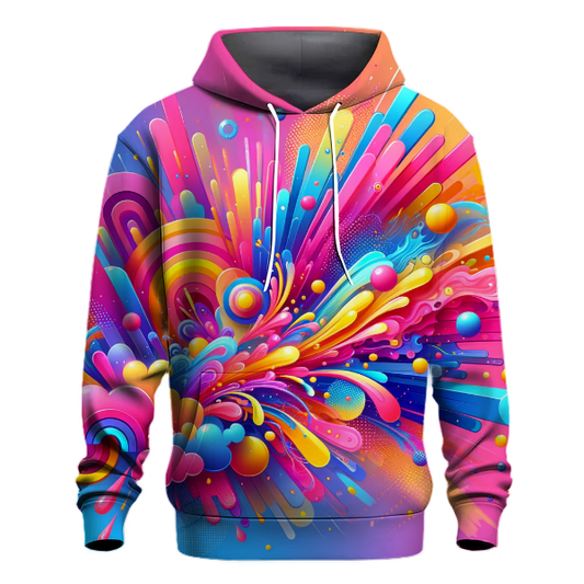 Bright Splash Gradient Hoodie