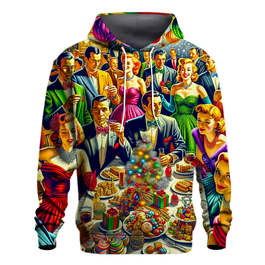 Retro Holiday Bash Hoodie