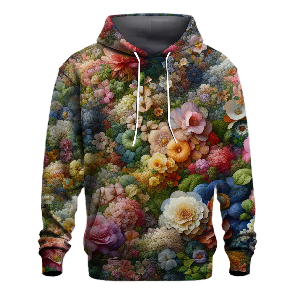 Floral Fantasy Landscape Hoodie