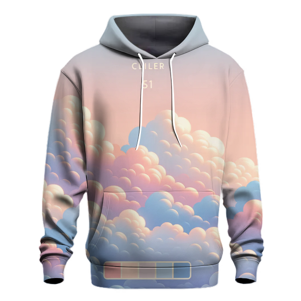 Cotton Candy Sky Gradient Hoodie