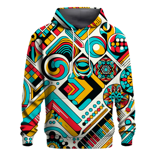 Vibrant Pop Art Hoodie