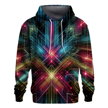 Electric Laser Grid Hoodie