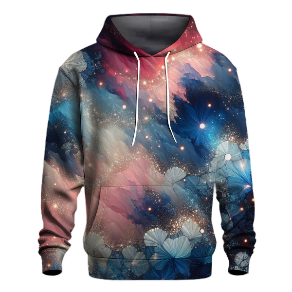 Dancing Lights Tie-dye Design Hoodie