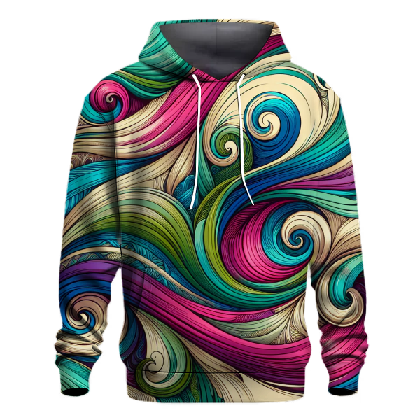 Electric Bohemian Waves Hoodie