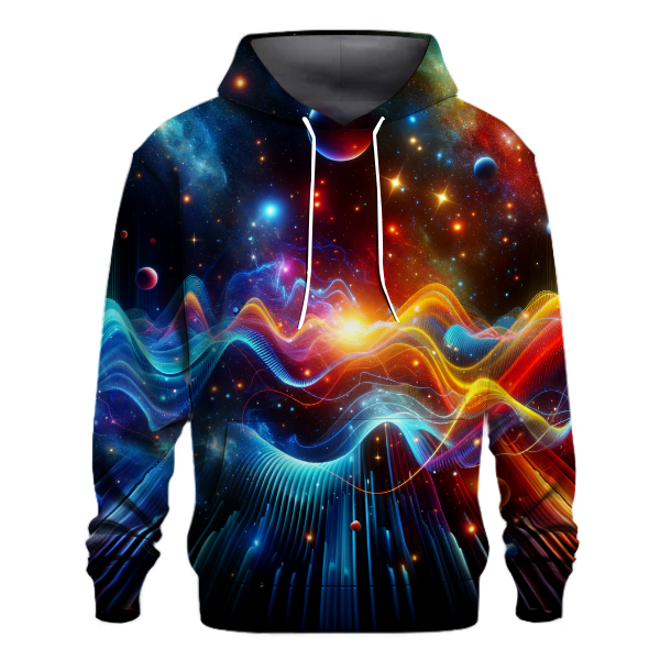 Cosmic Music Waves Hoodie