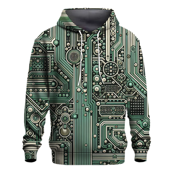 Vintage Circuit Board Hoodie